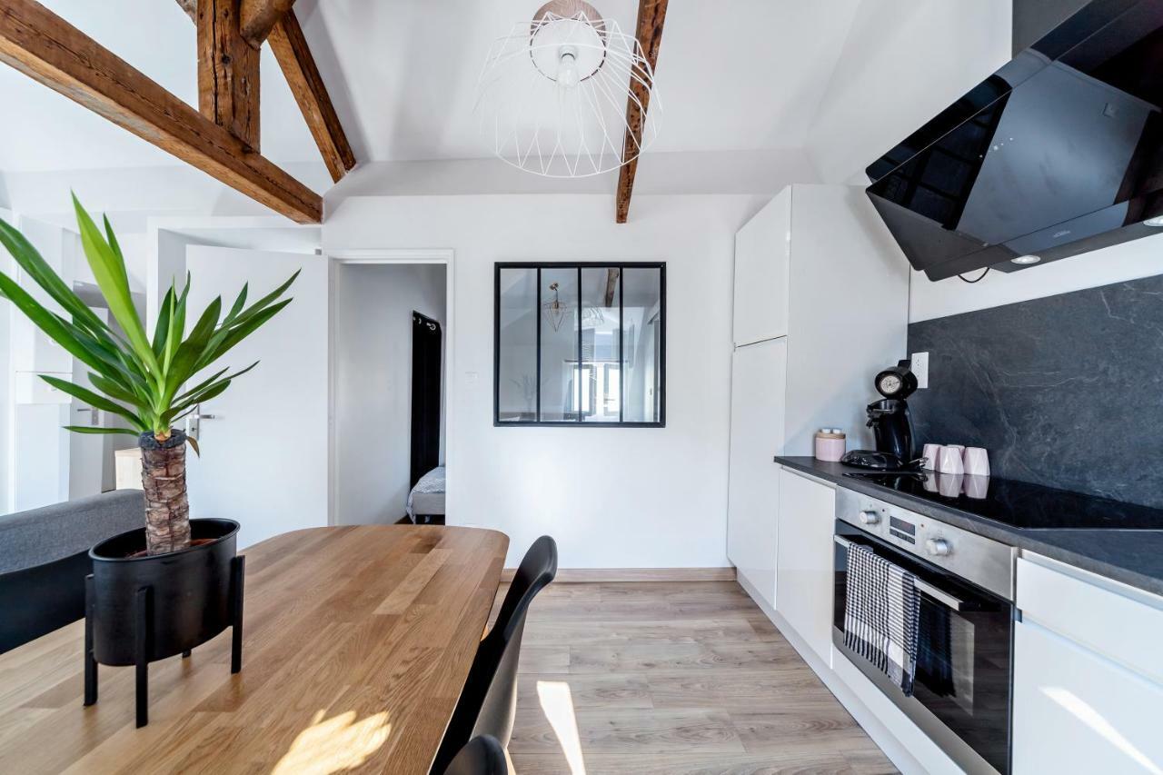 Appartement Cosy*** Centre Historique Dieppe - Rue Pietonne A 200M De La Plage Buitenkant foto