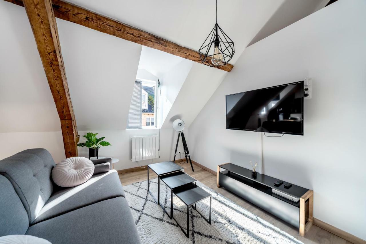 Appartement Cosy*** Centre Historique Dieppe - Rue Pietonne A 200M De La Plage Buitenkant foto